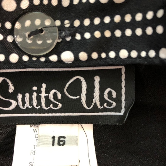 Suits Us career business blazer blouse collar insert (removable) - Picture 4 of 8